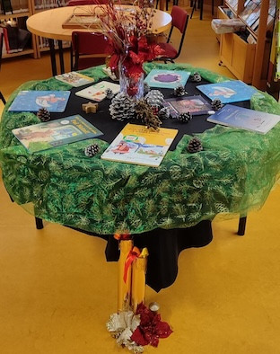 Natal na Biblioteca da EBS de Caminha